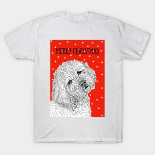 Cockapoo Christmas Greeting T-Shirt